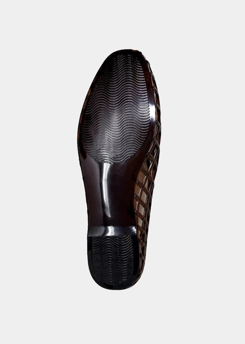 Alana Brown Jelly Flat