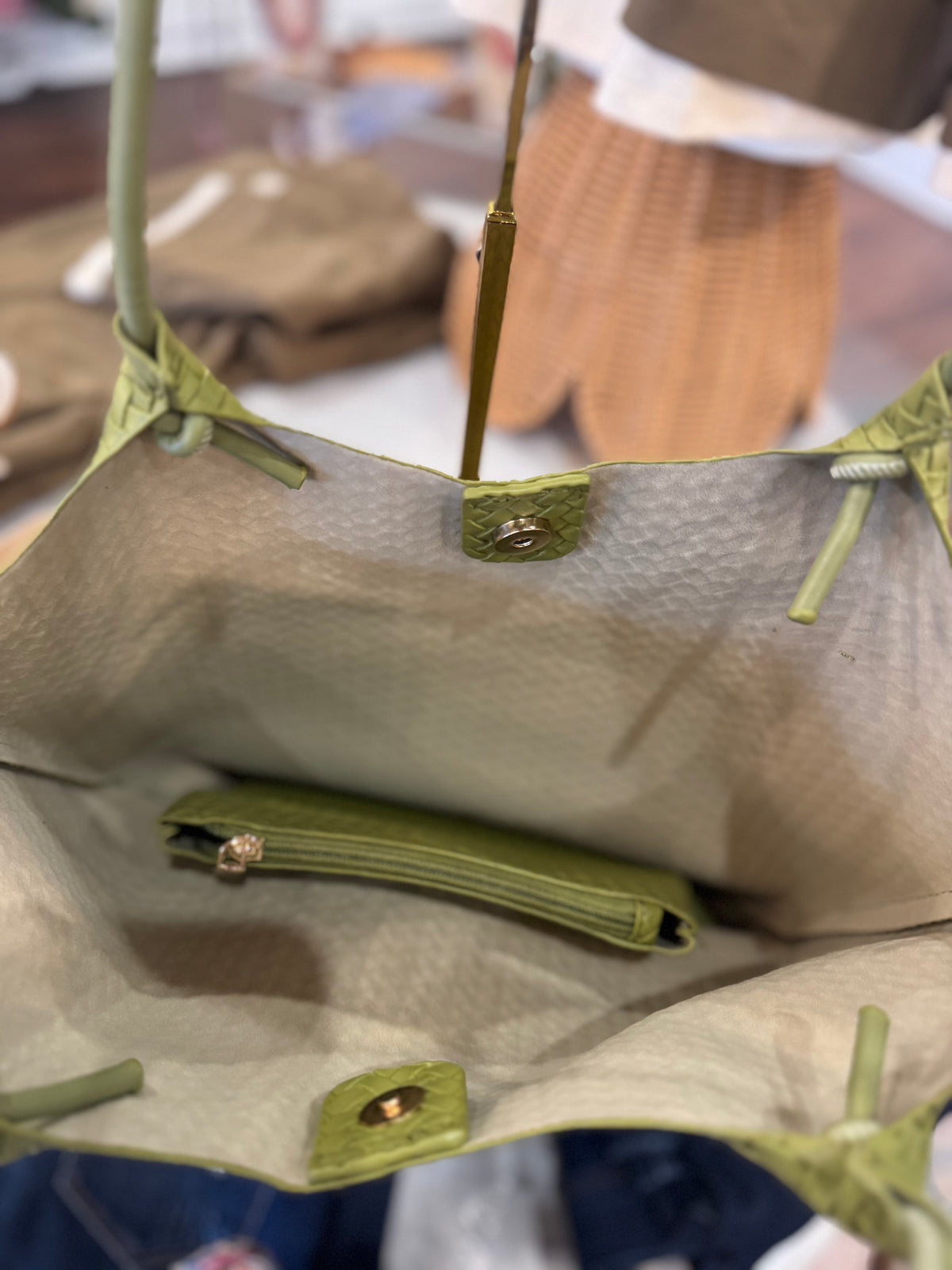 Tote- Chartreuse