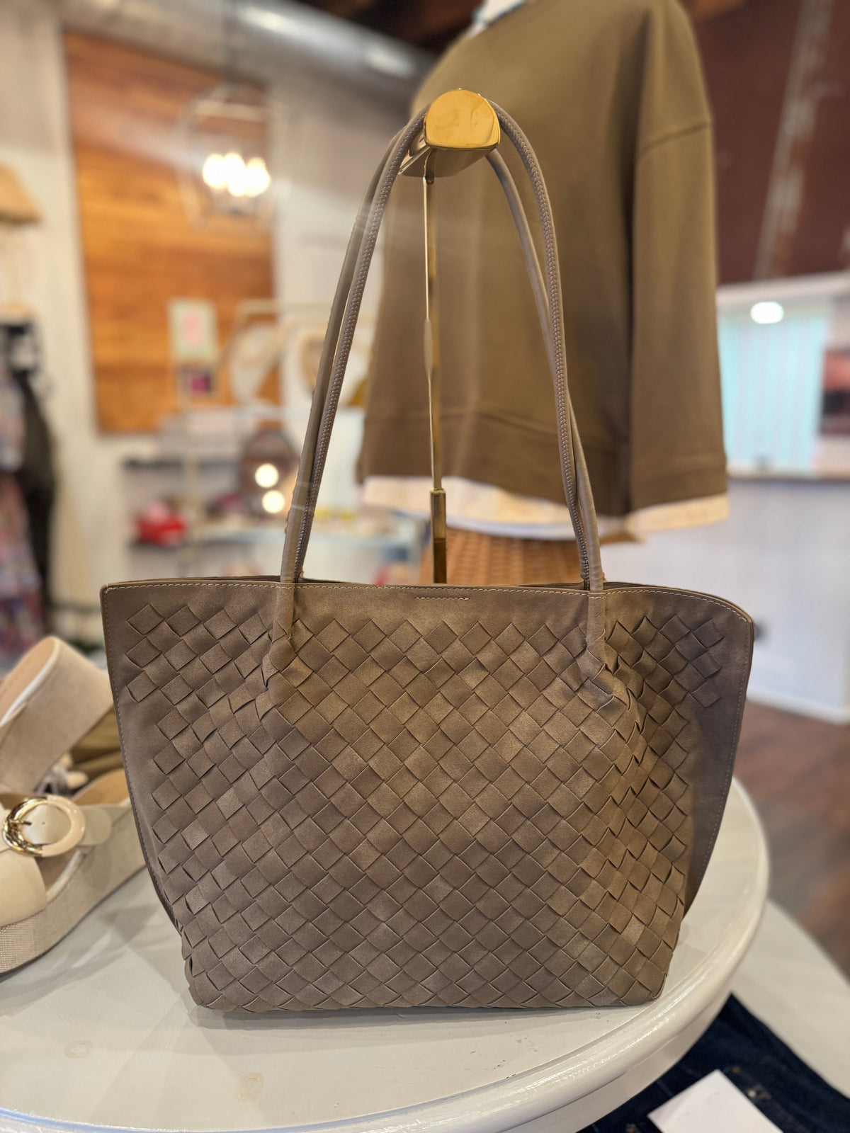 Large Tote- Khaki