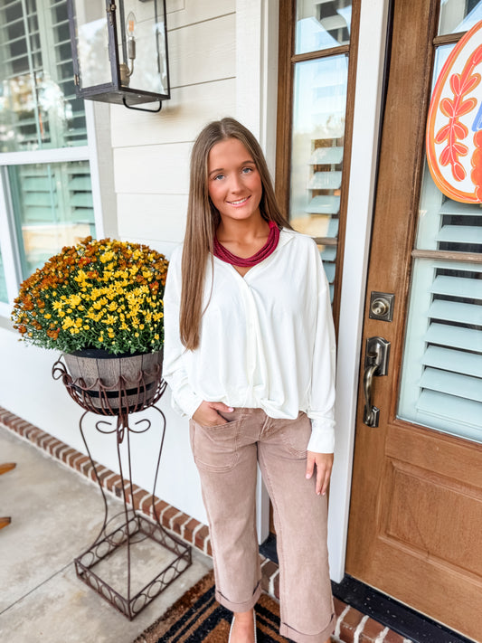 Julia Woven Top