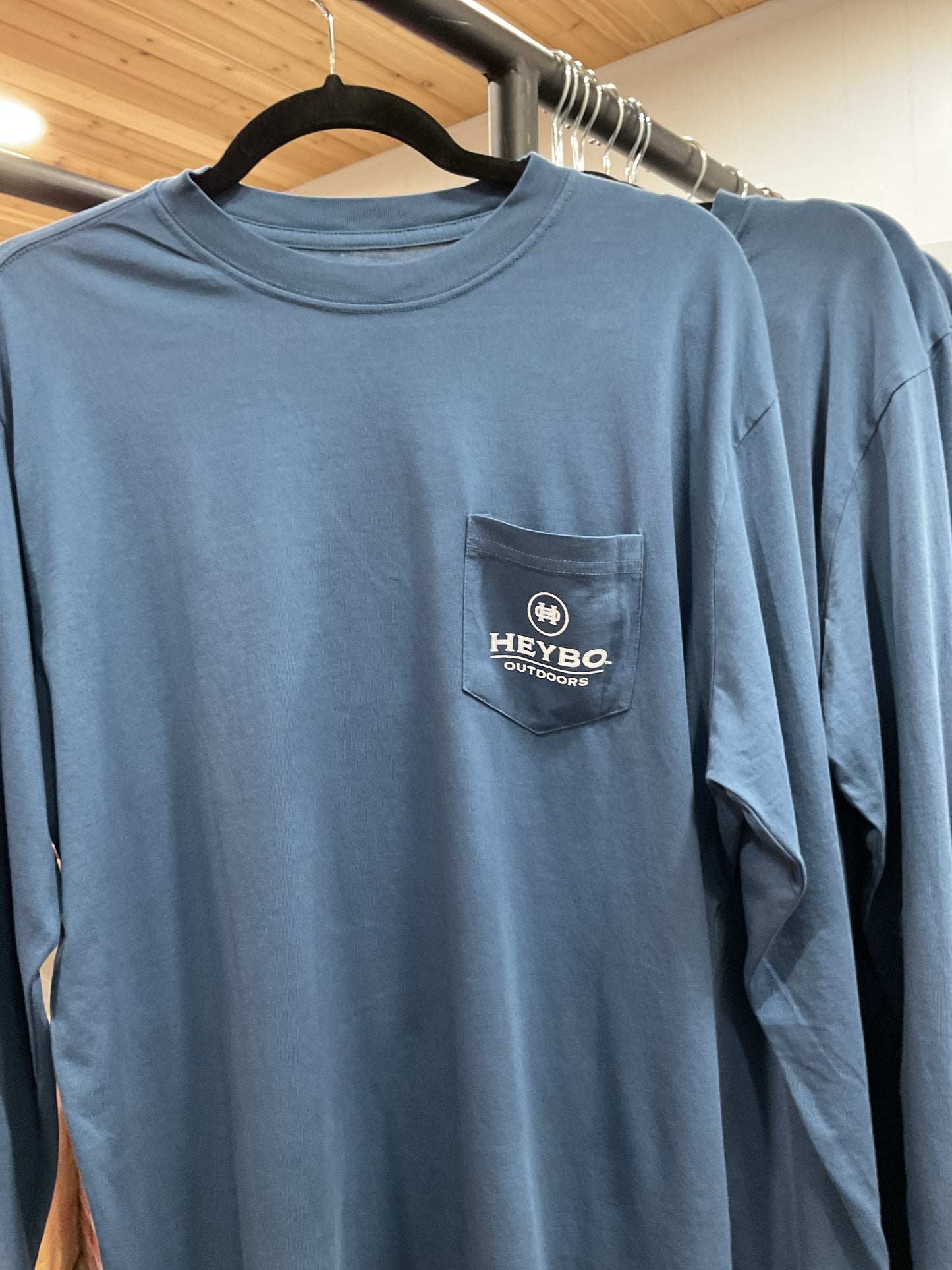 Heybo Sargasso Sea Blue Long Sleeve Tee