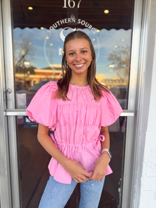 Sherry Light Pink Top