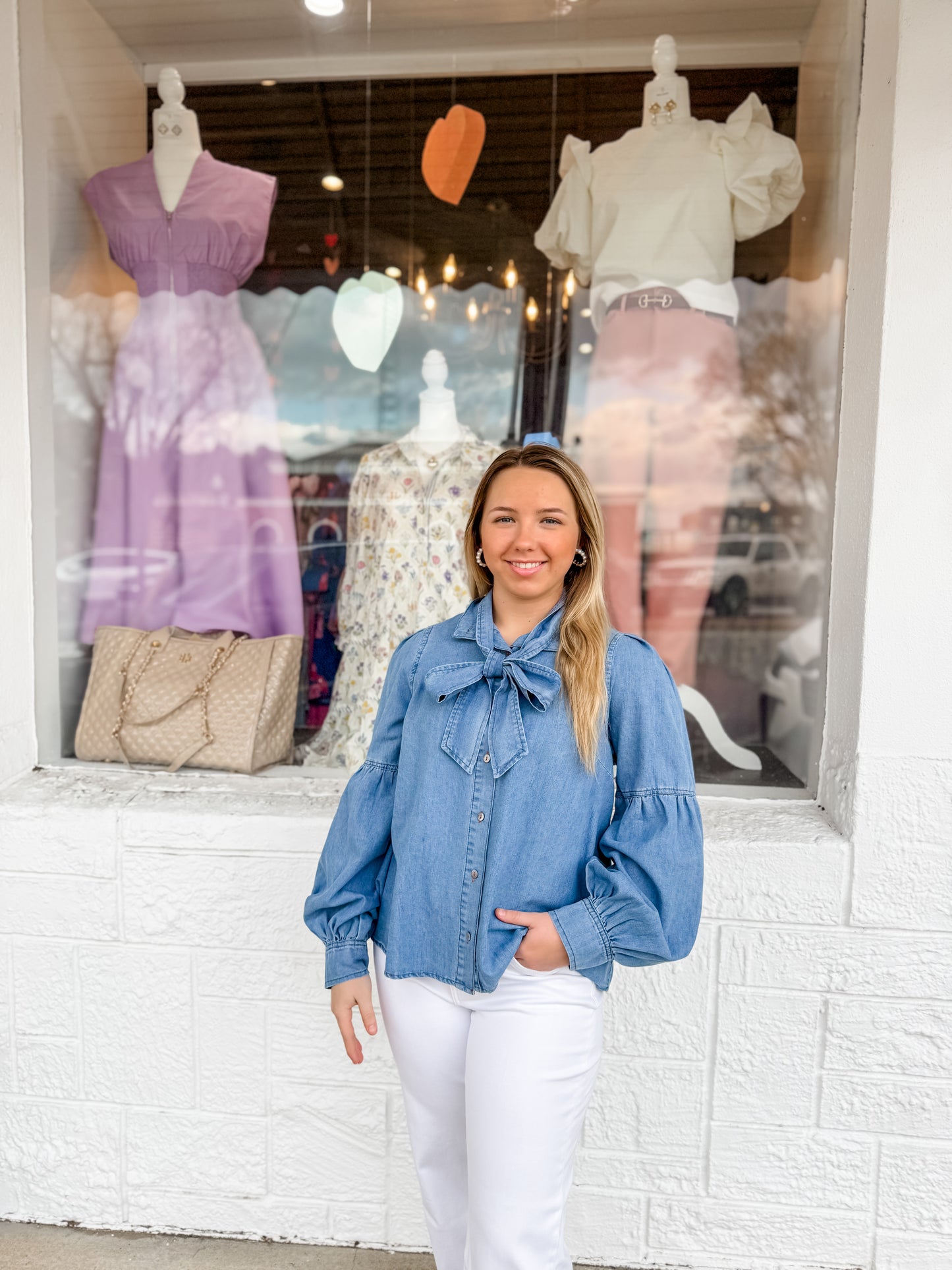 Denim Diva Top