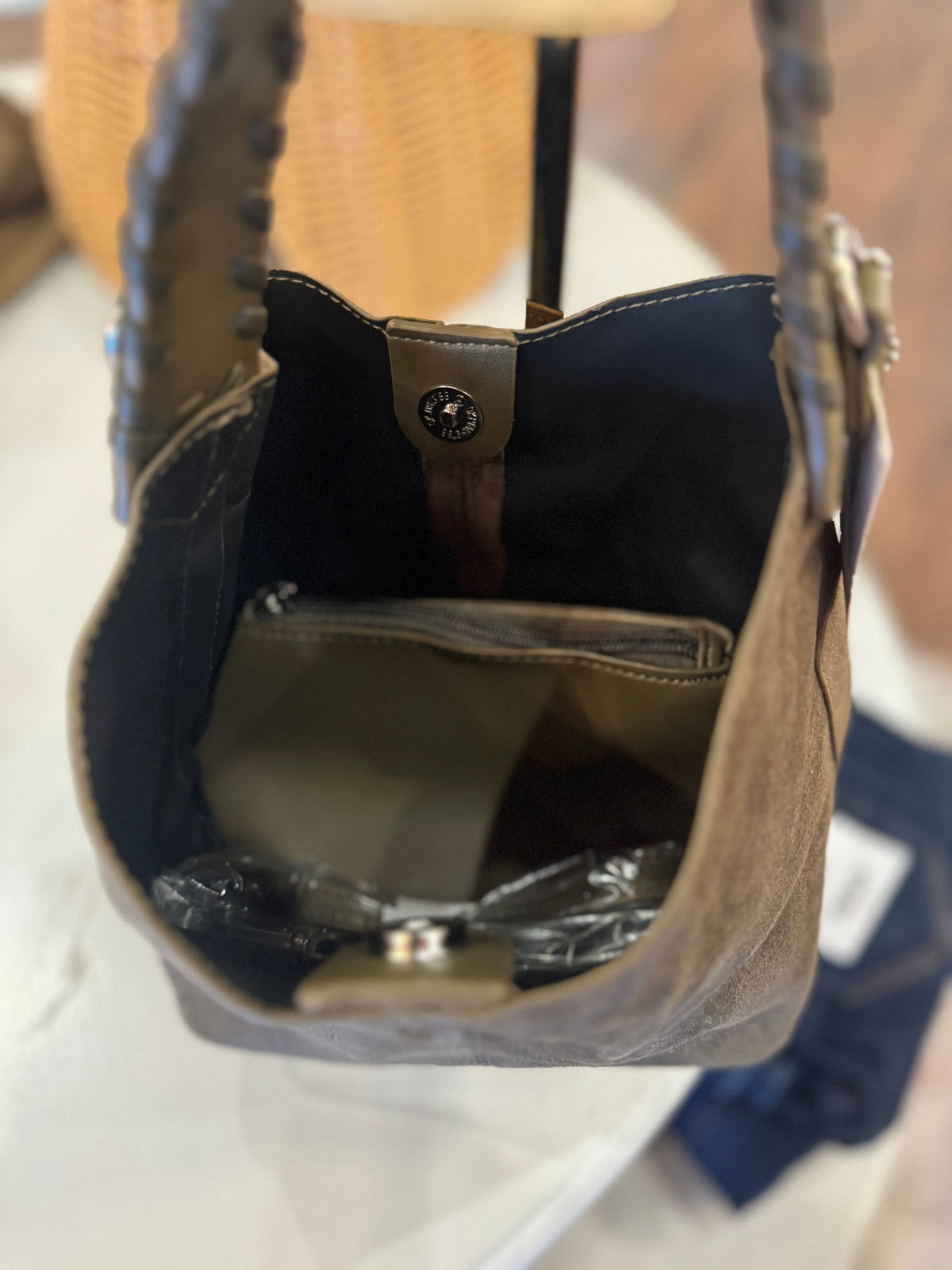 Bucket Bag- Olive