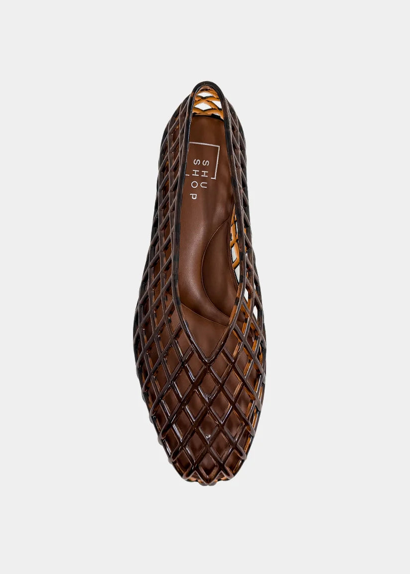 Alana Brown Jelly Flat