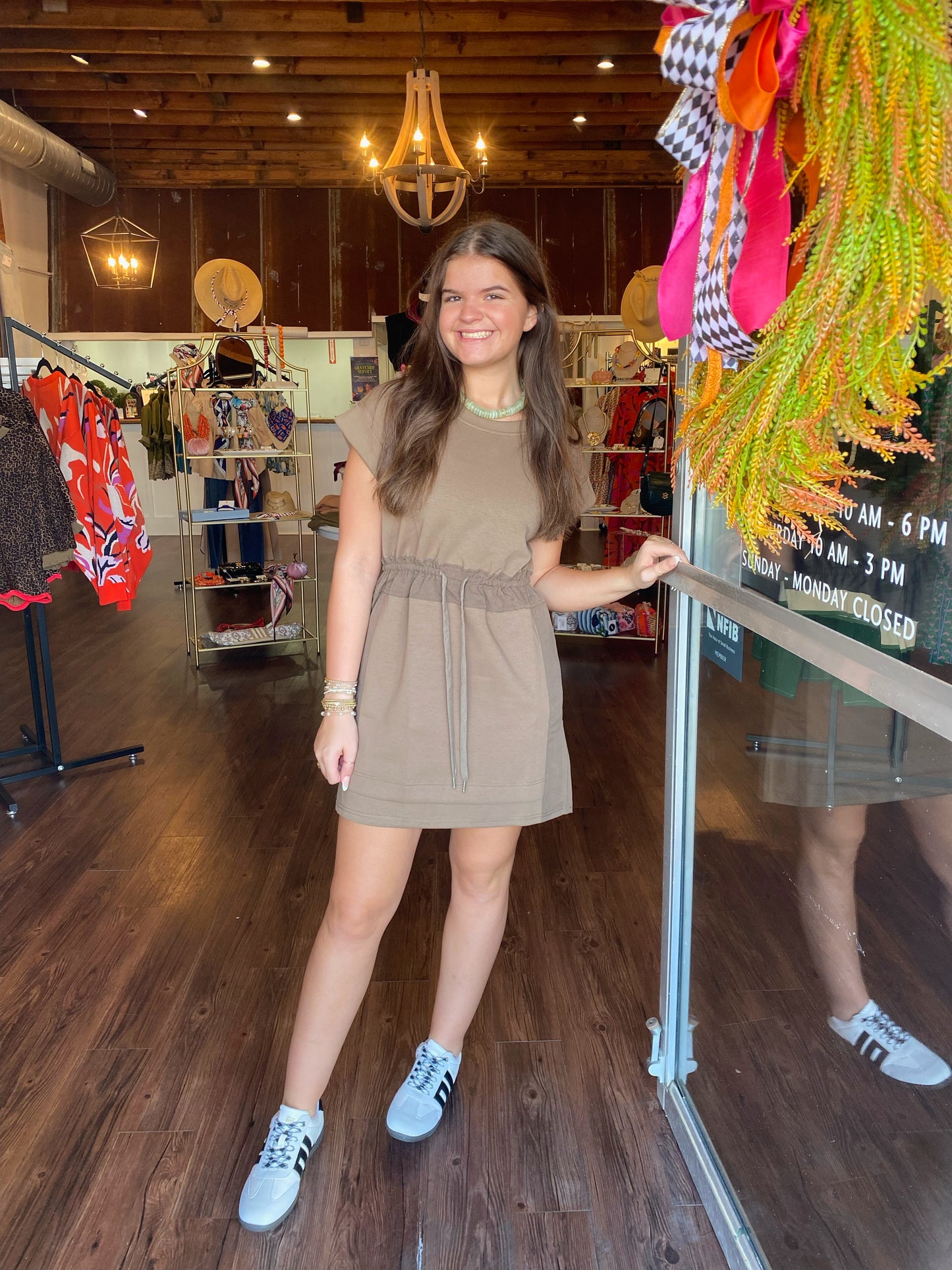 Easy Going Olive Dress