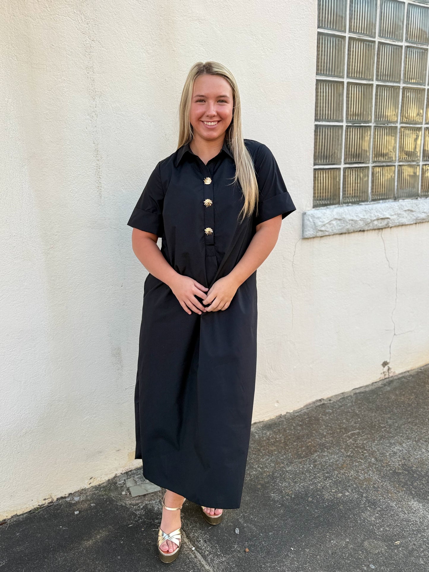 Black Embellished Dress
