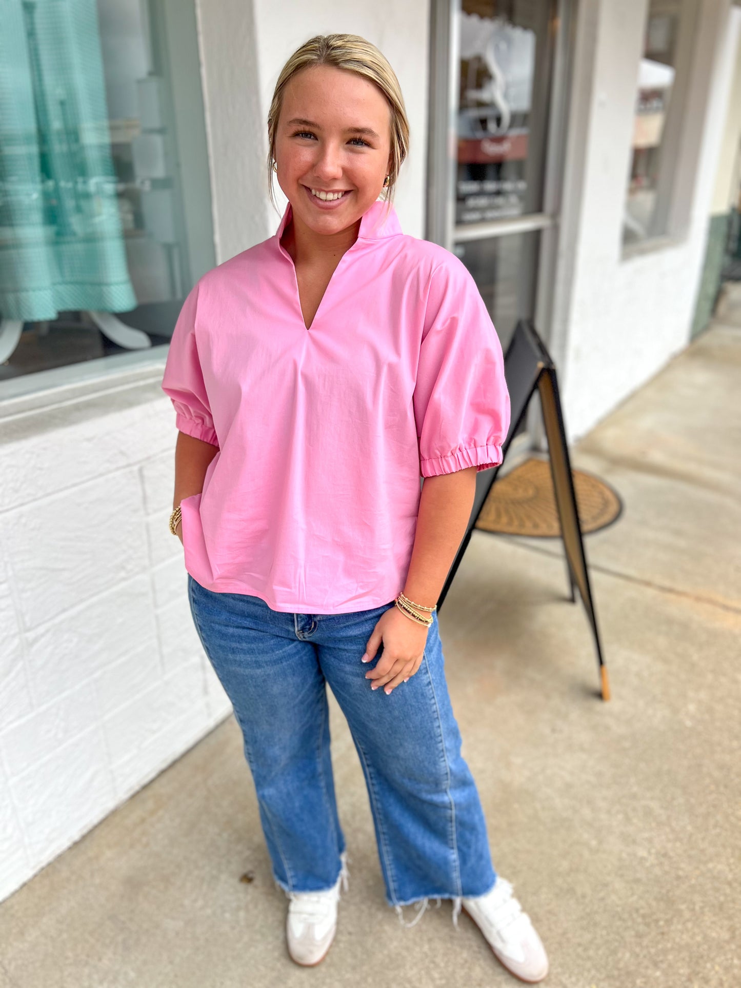 Ava pink Top