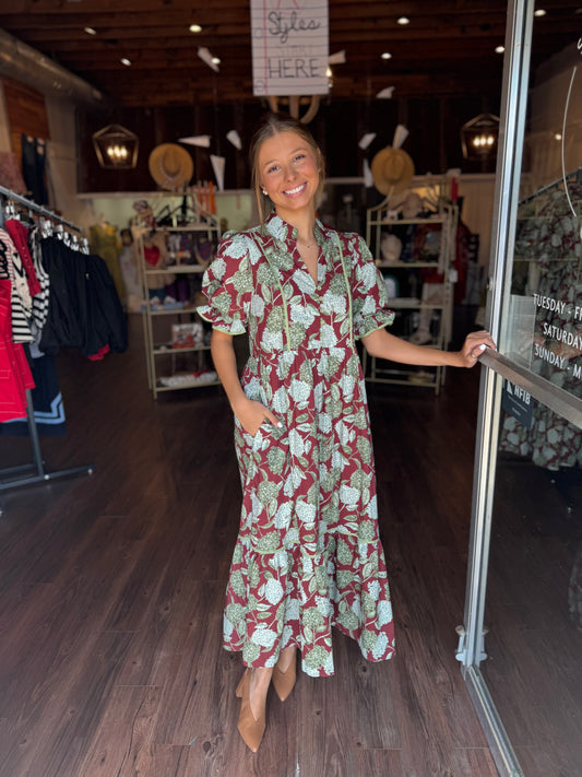 Fall Garden Party Dress