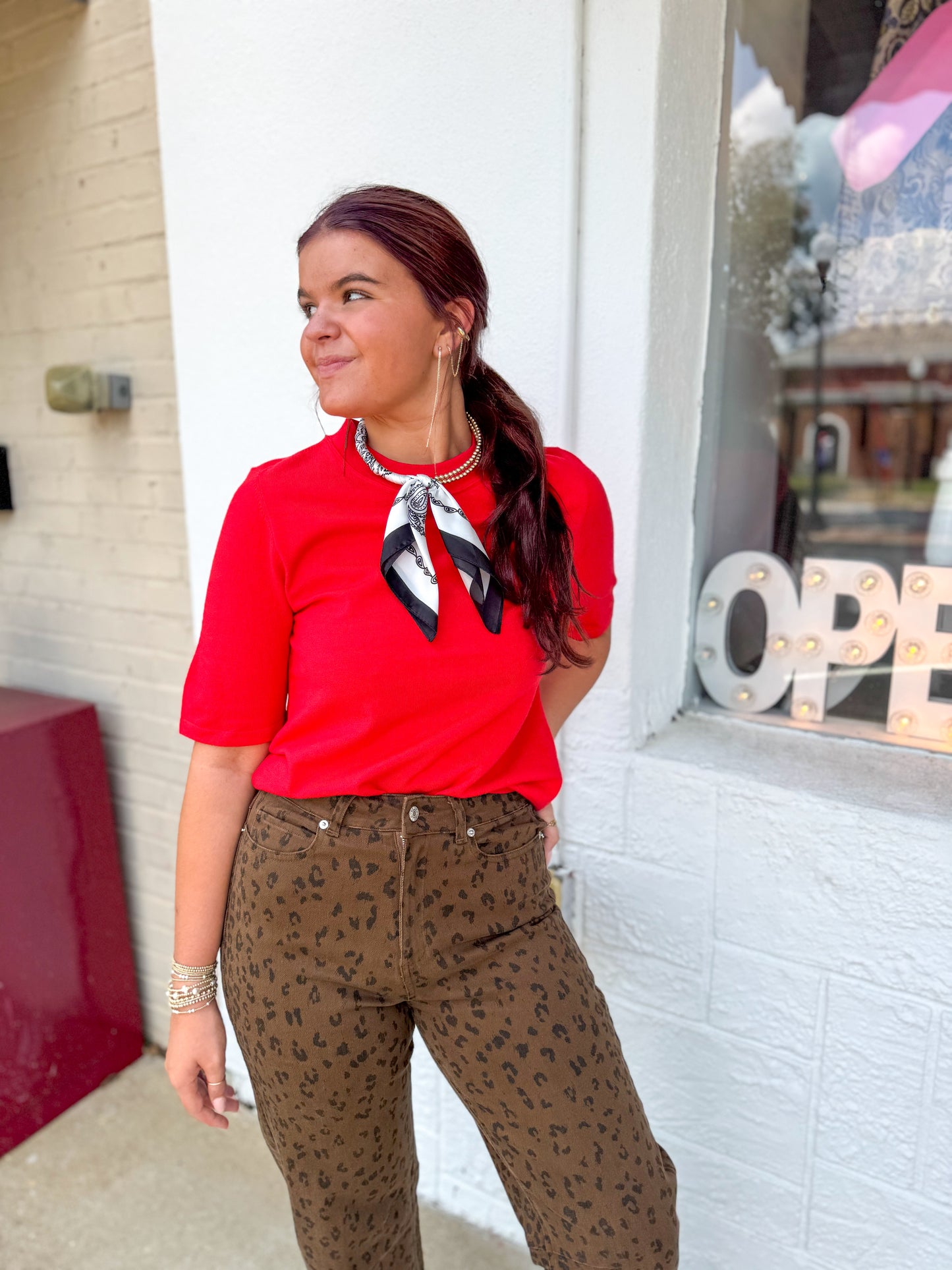 Rosie Red Top