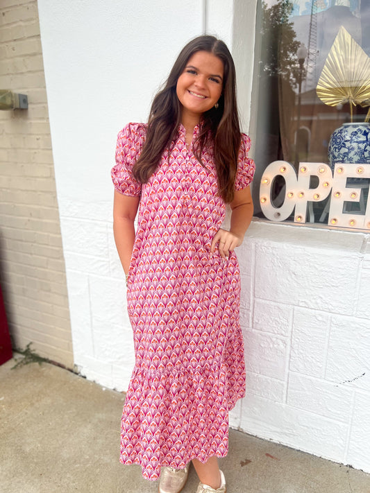 Miranda Maxi Pink Dress