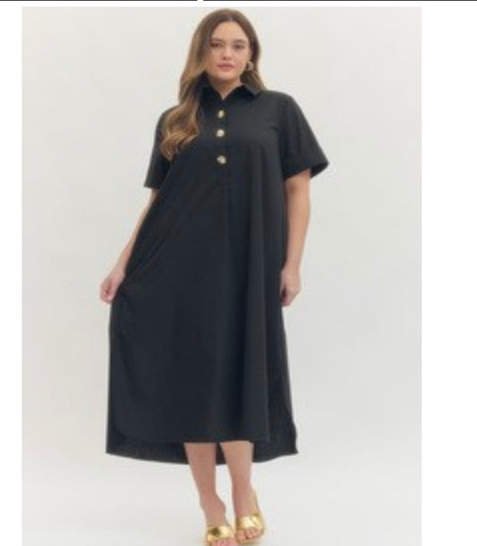 Black Embellished Dress