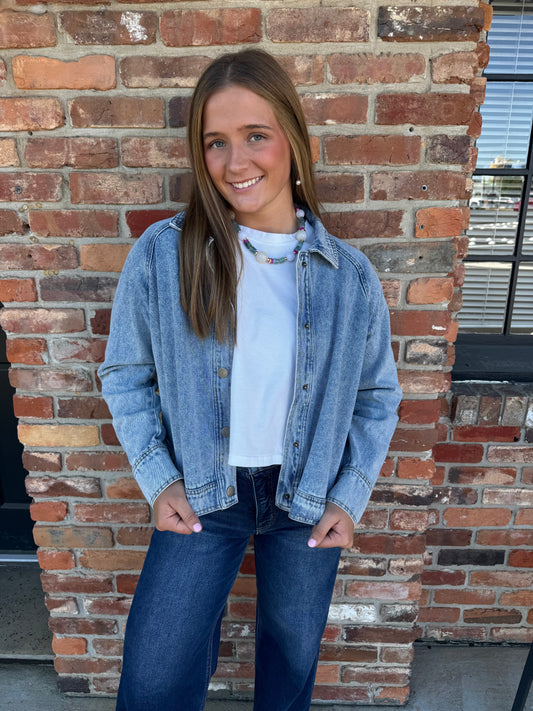 Light Wash Denim Jacket
