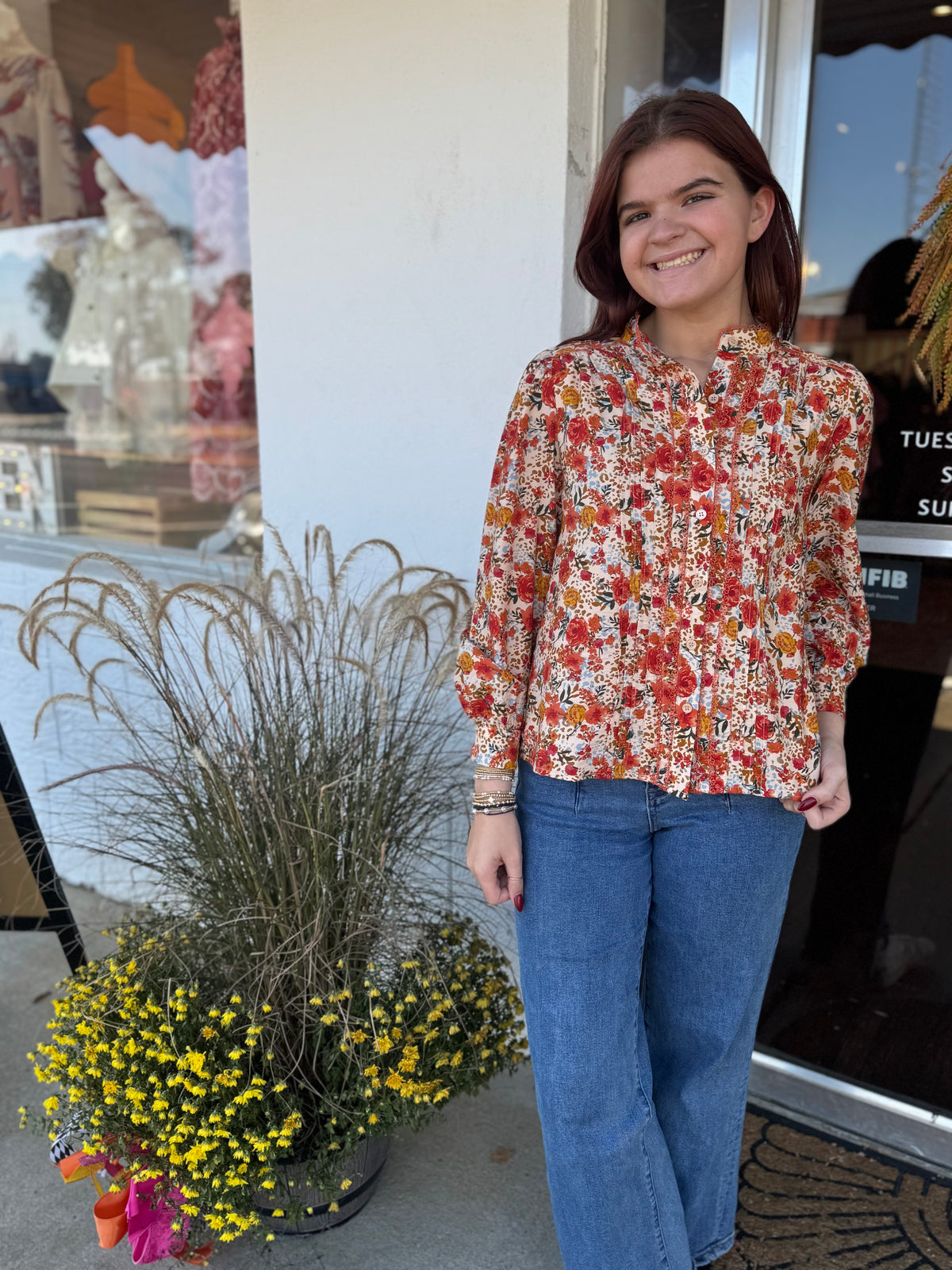 Autumn Garden Top