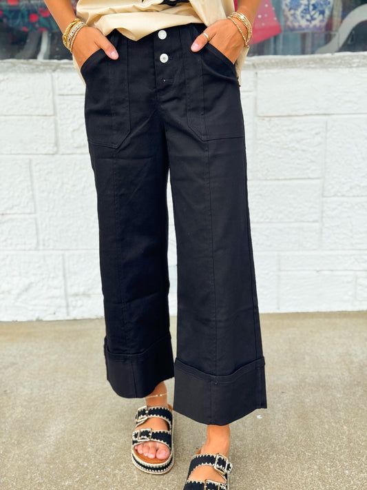 Black High Waisted Pants