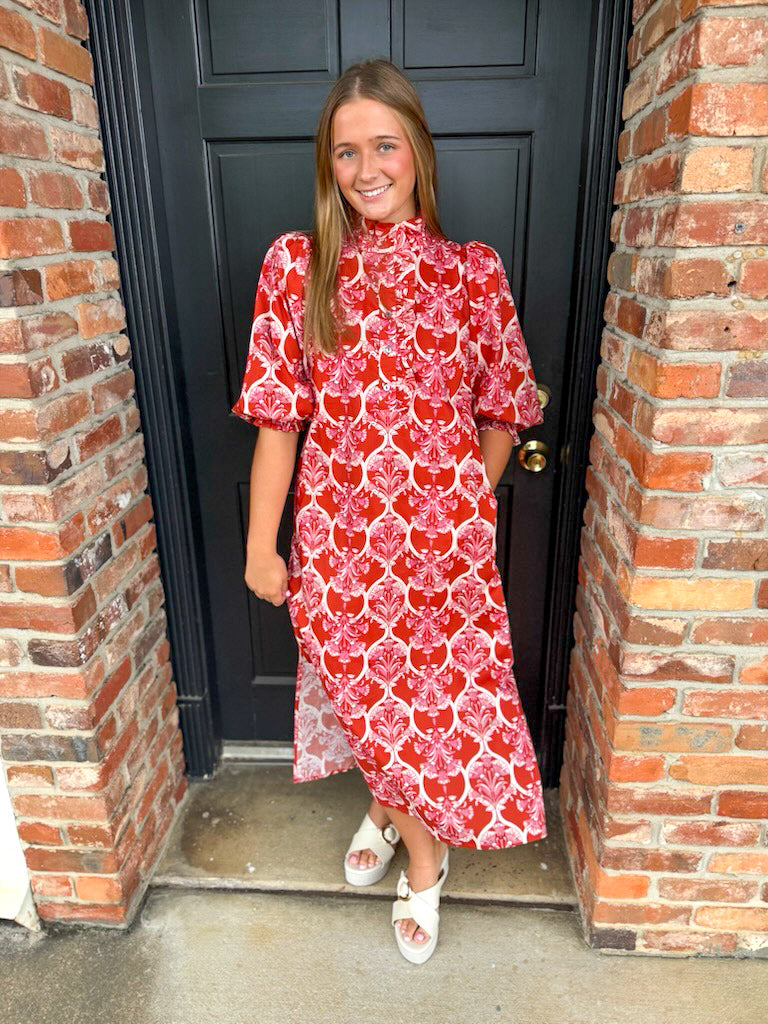 Rachel Rust Dress
