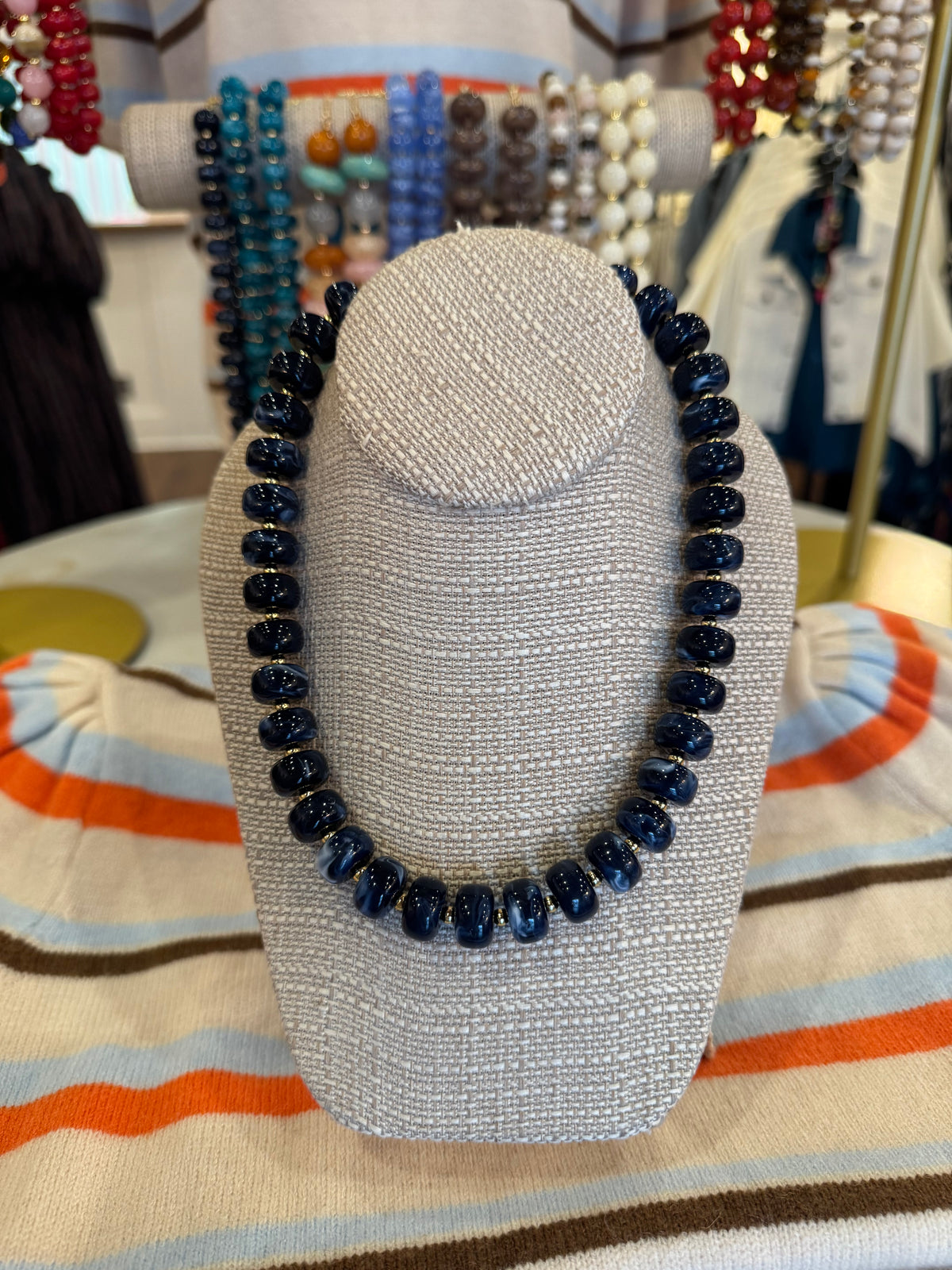 Candy Necklace -Medium Disc Bead