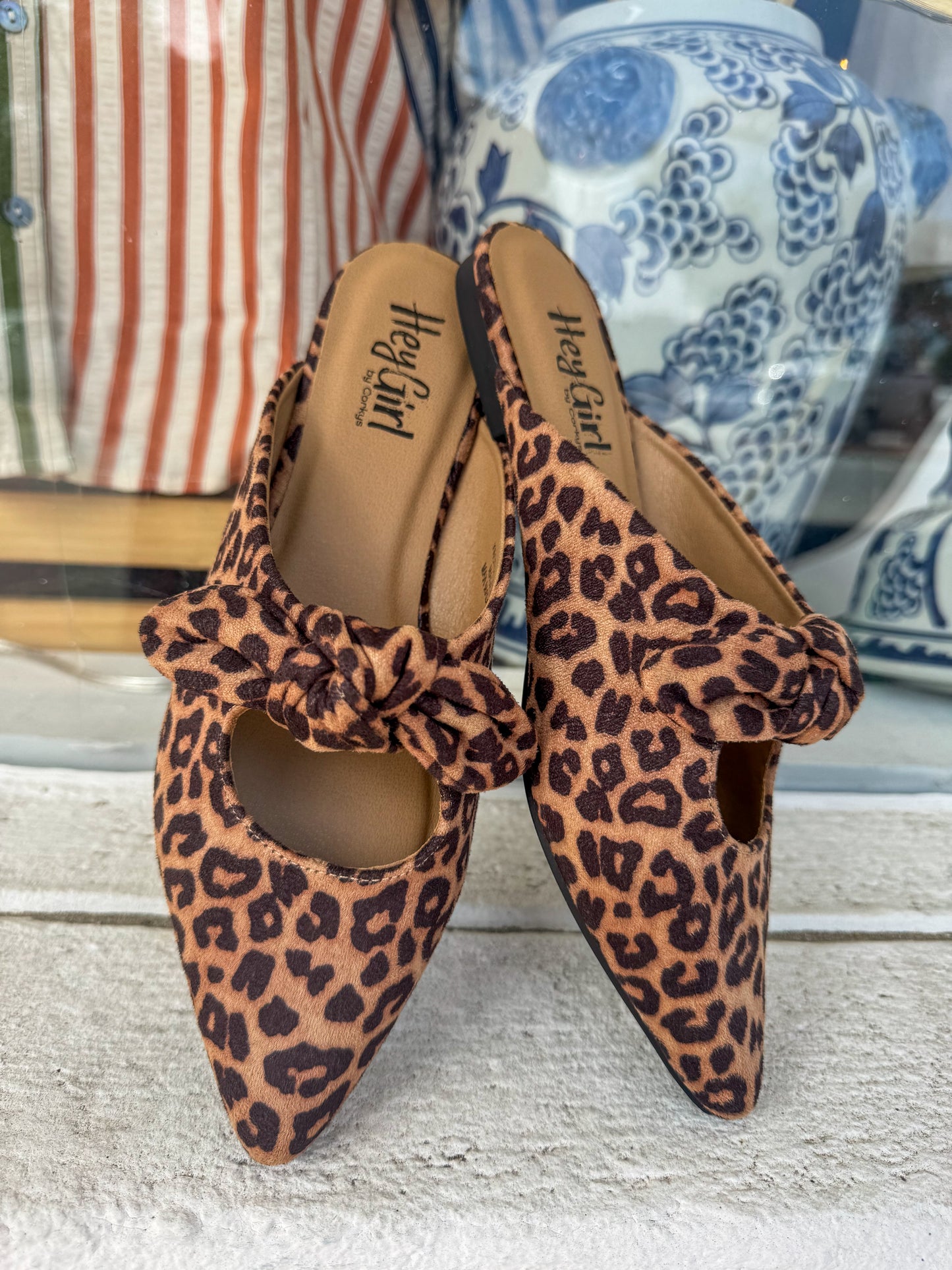 CORKYS |Knotty But Nice Leopard Mules