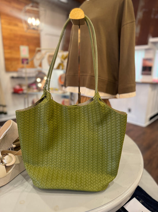 Tote- Chartreuse