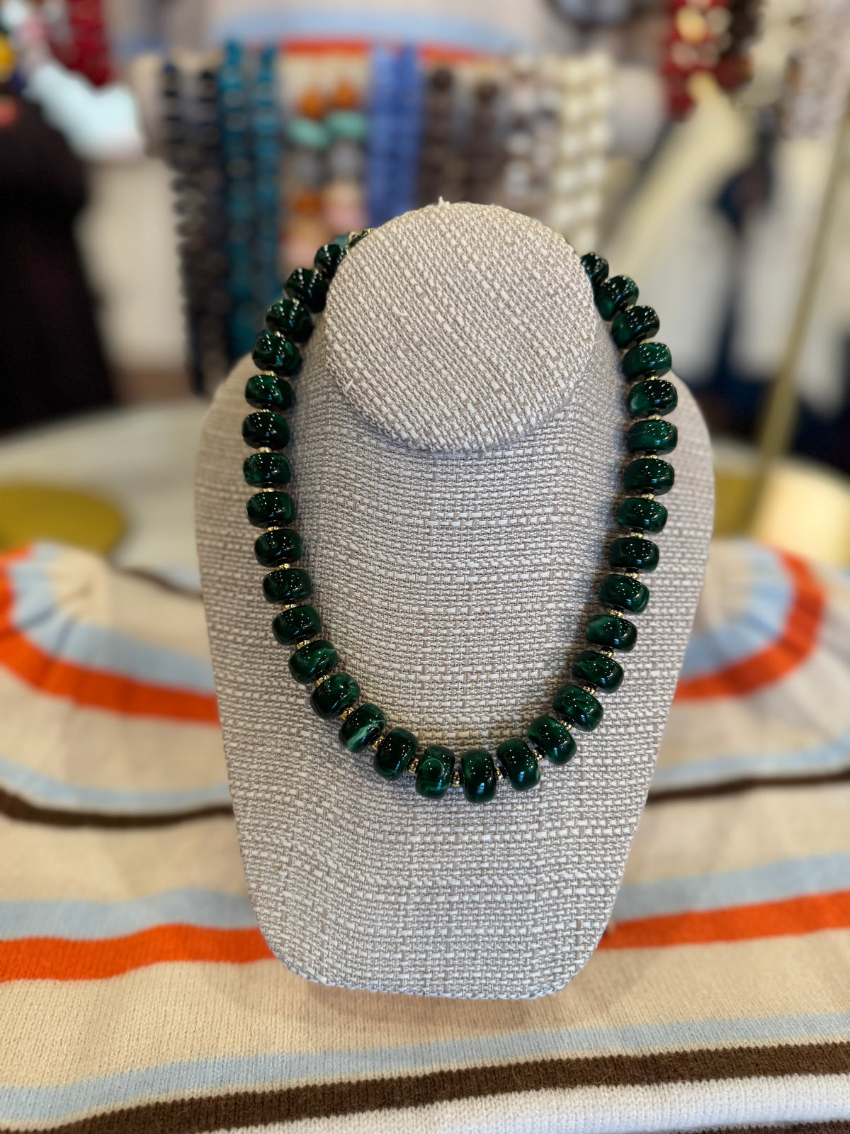 Candy Necklace -Medium Disc Bead