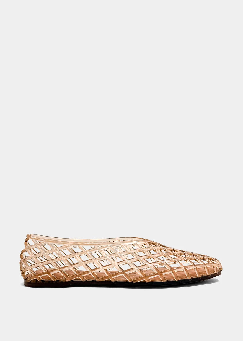 Alana Nude Jelly Flat