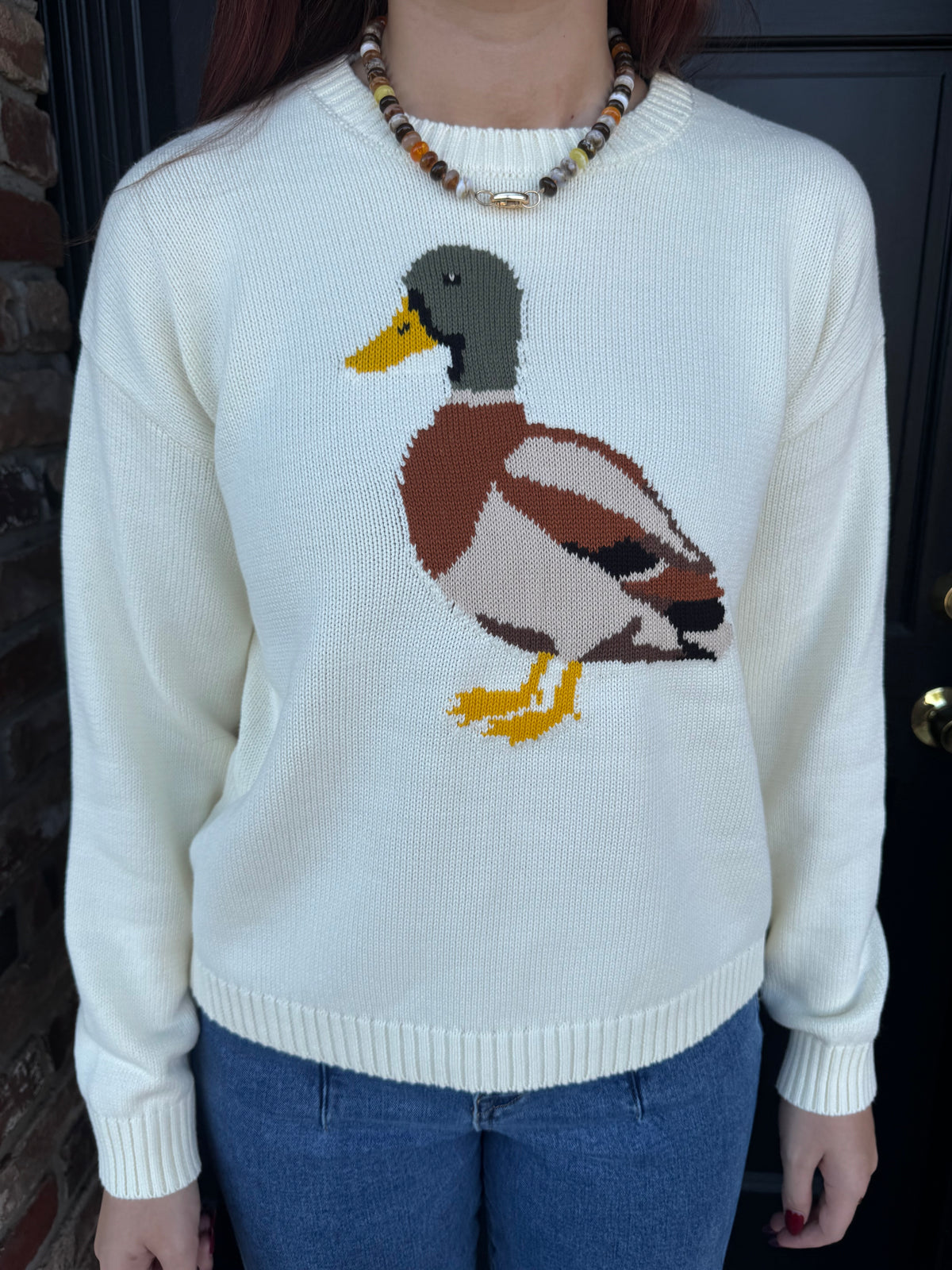 Mallard Duck Knit Sweater