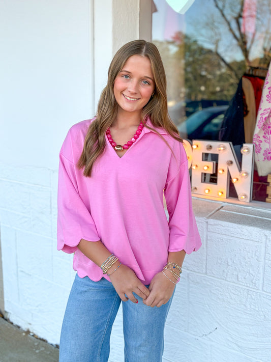 Pink Cloud Top