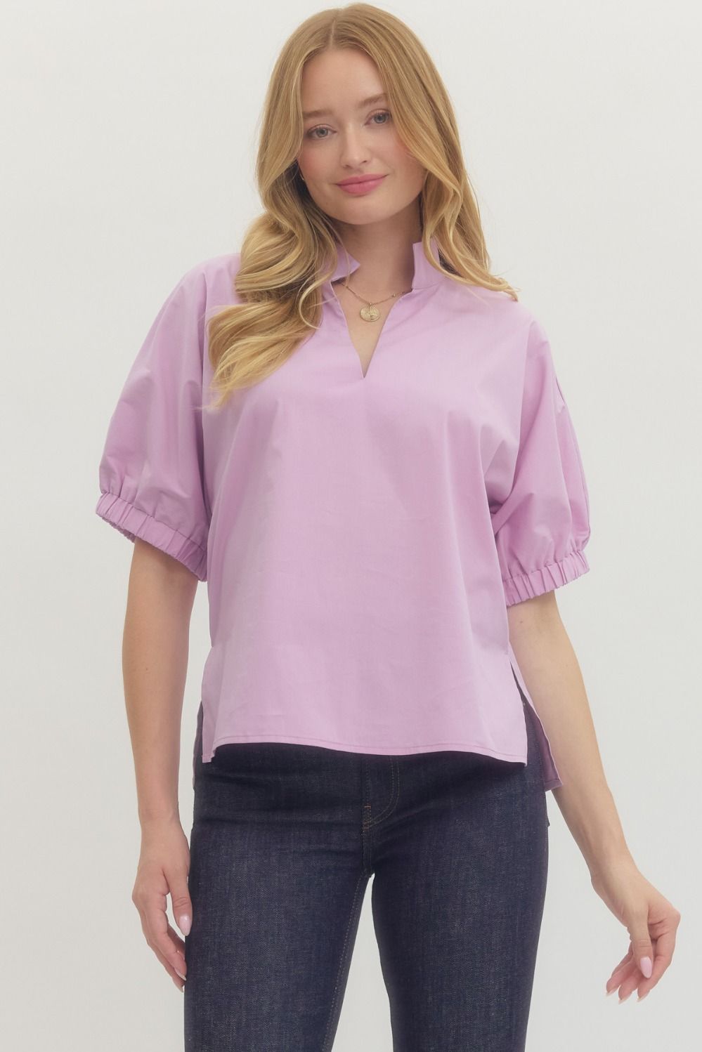 Ava Lavender Top