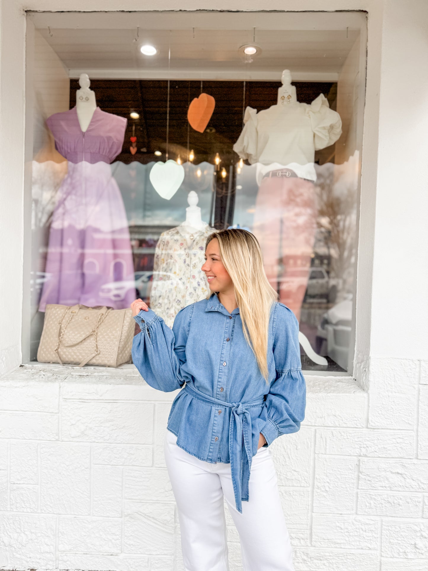 Denim Diva Top