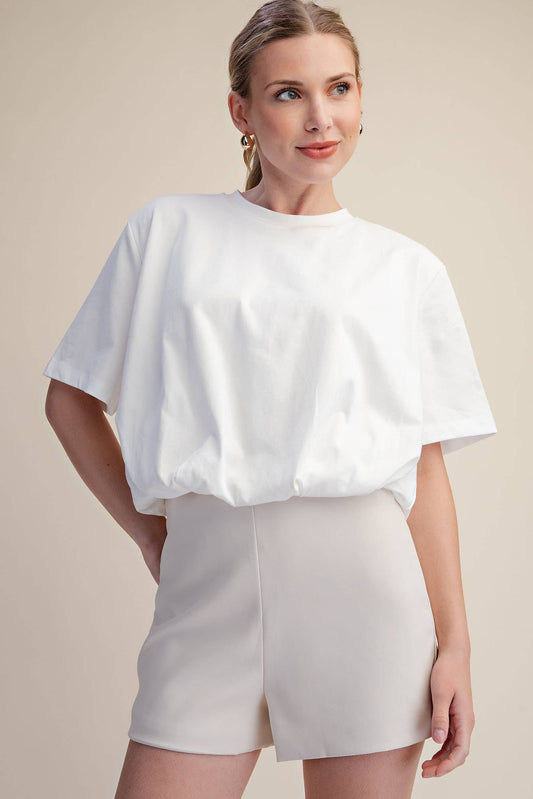 White Bubble T-Shirt