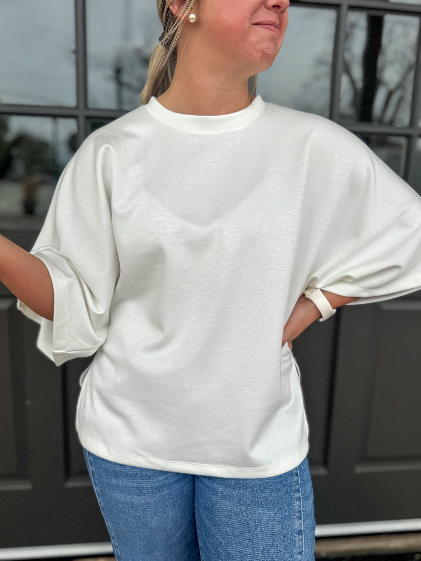 White Lola Casual Top