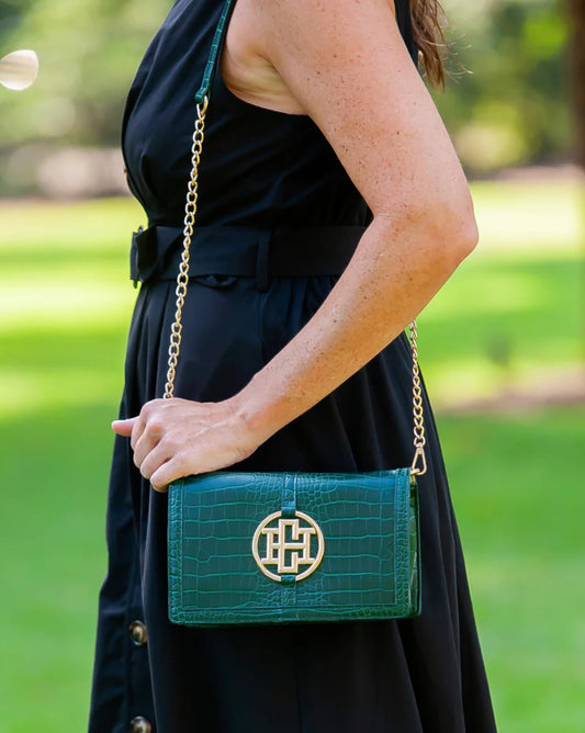 Cecilia Circle Logo Handbag