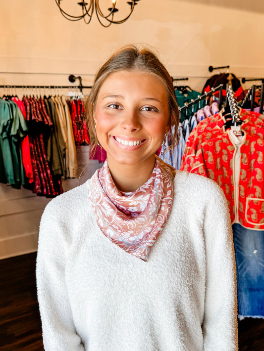 Rose Gold Scarf