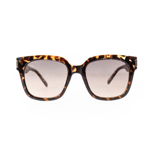 Mary Square| Krista Brown Tortoise Sunglasses