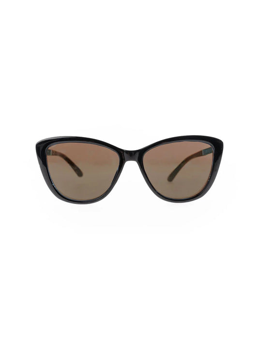 Mary Square| Elyse Black Sunglasses