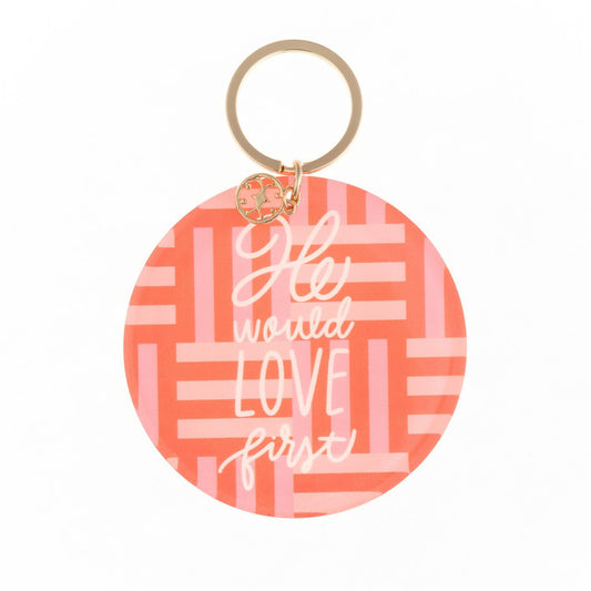 Mary Square| Acrylic Keychain He Would Love First