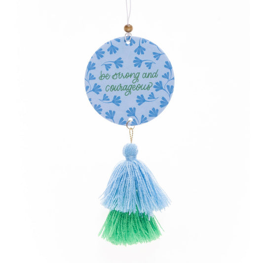Mary Square| Air Freshener Be Strong And Courageous