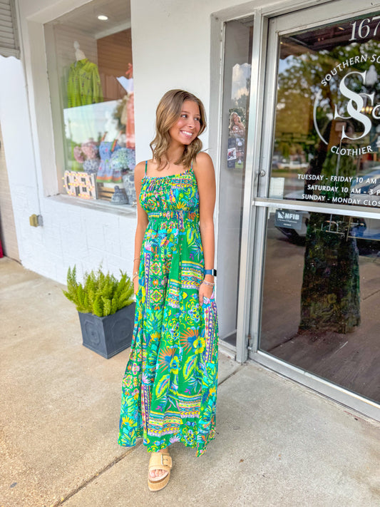 Mosaic Maxi Dress