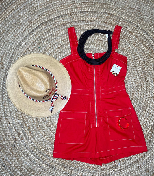 Between the Hedges Romper