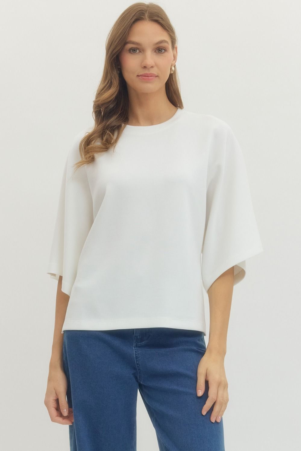 White Lola Casual Top