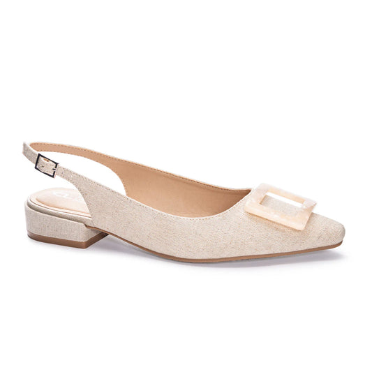 Chinese Laundry| Sweet Linen Slingback