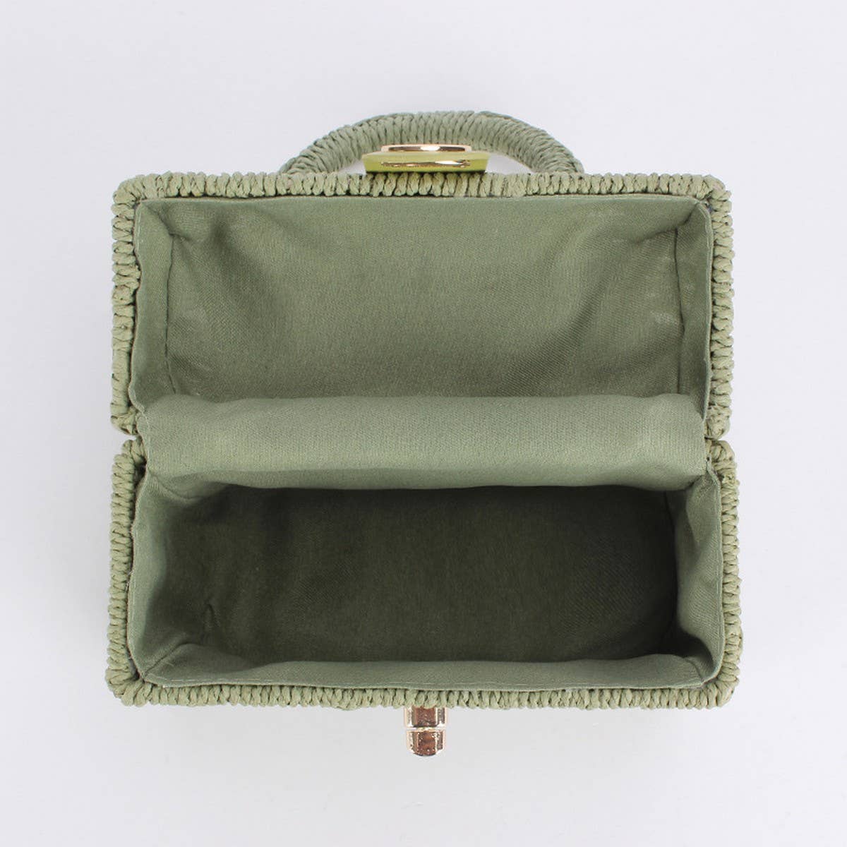 DUAL-PURPOSE LEISURE PAPER ROPE WOVEN BAG